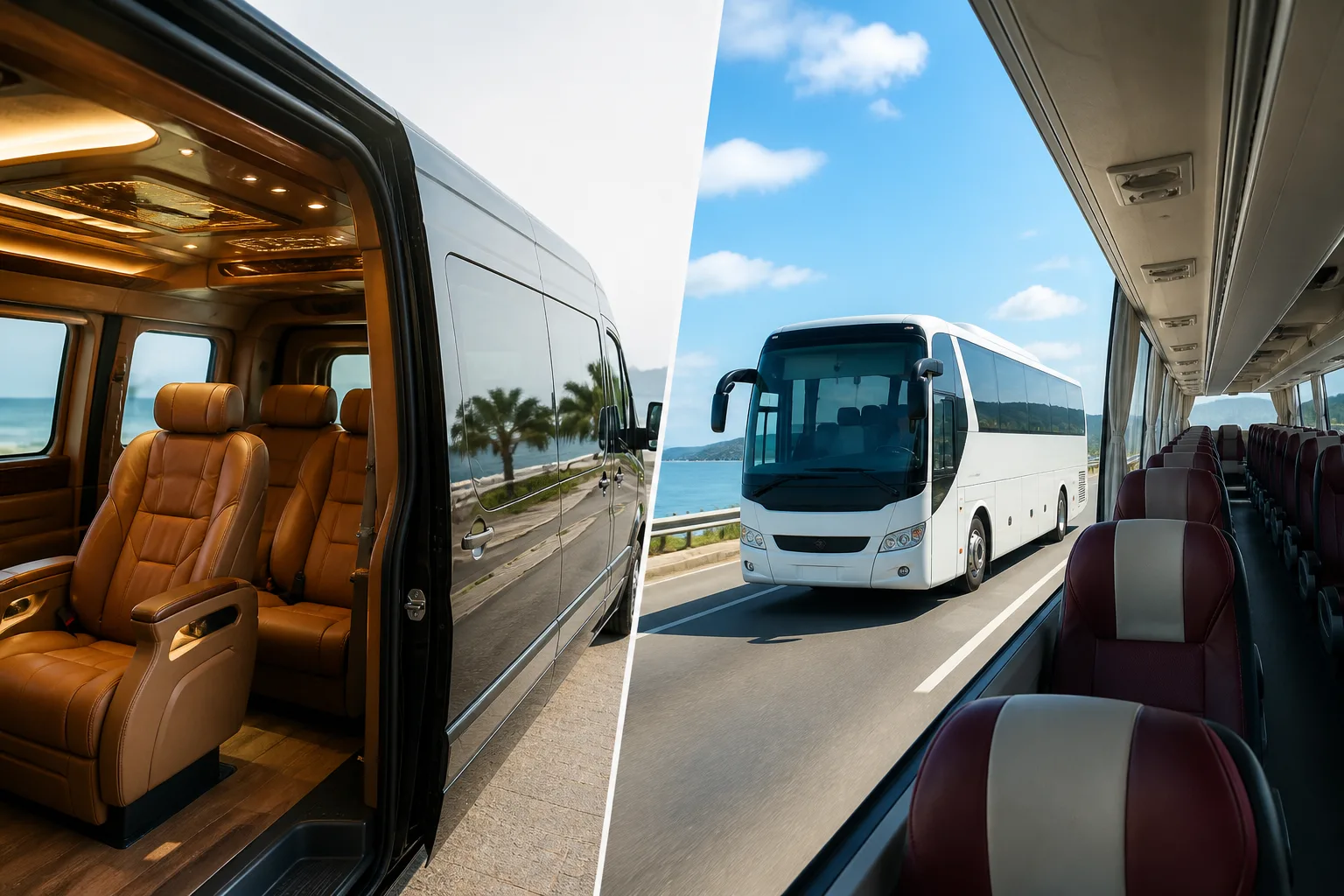 So Sánh Xe Limousine Và Xe Khách Sài Gòn - Mũi Né